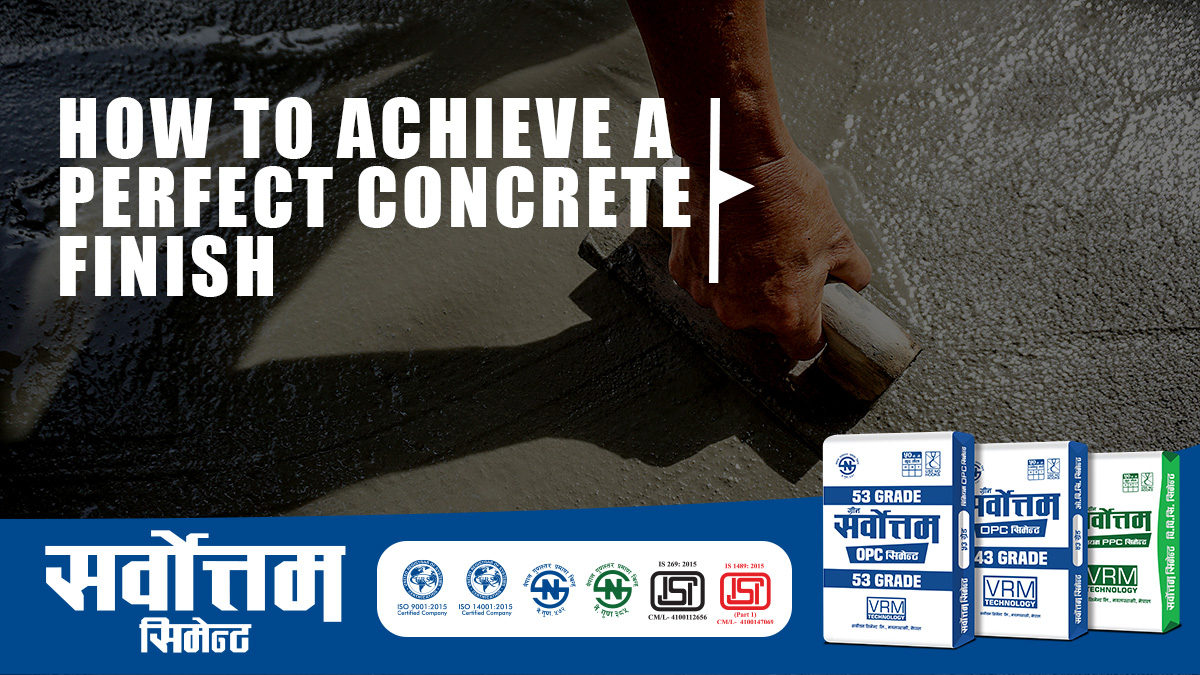 How to Achieve a Perfect Concrete Finish