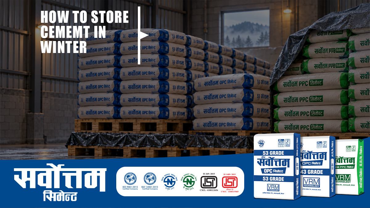 How to Store Cement in Winter: Moisture and Stock Management